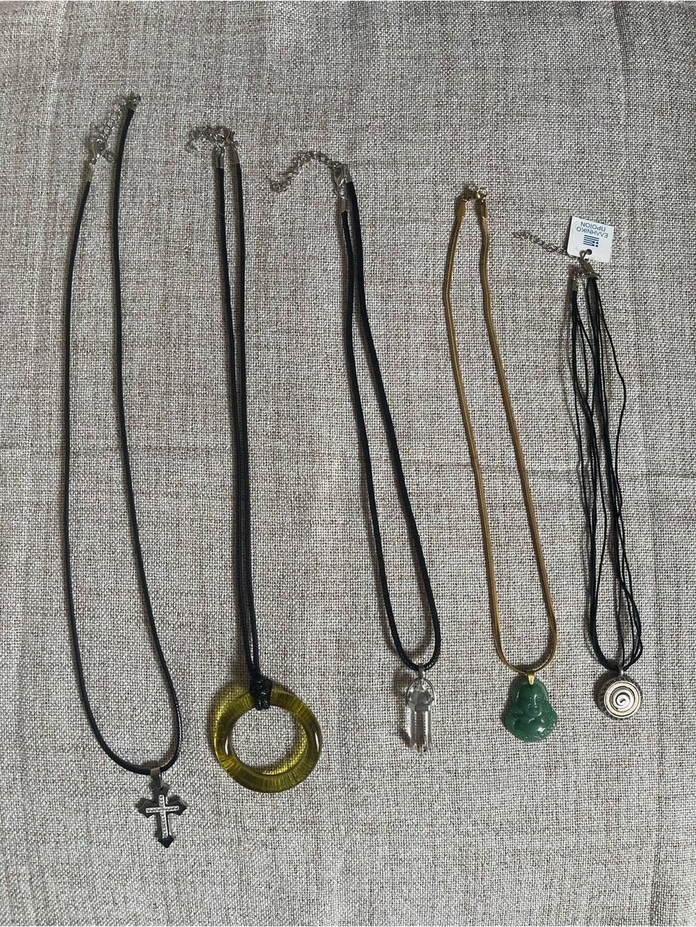 5 Mixed Necklaces. New without tag